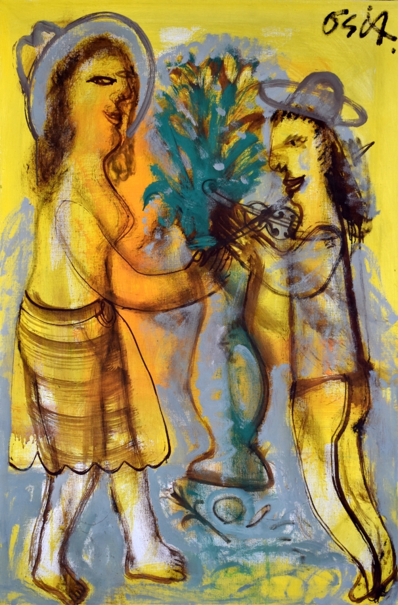 Šventė, 2017, drobė, aliejus, 121x80 cm  