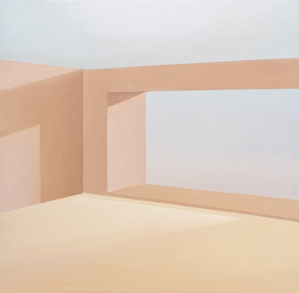 Šviesa vidun, 2021 drobė, aliejus, 50x50cm