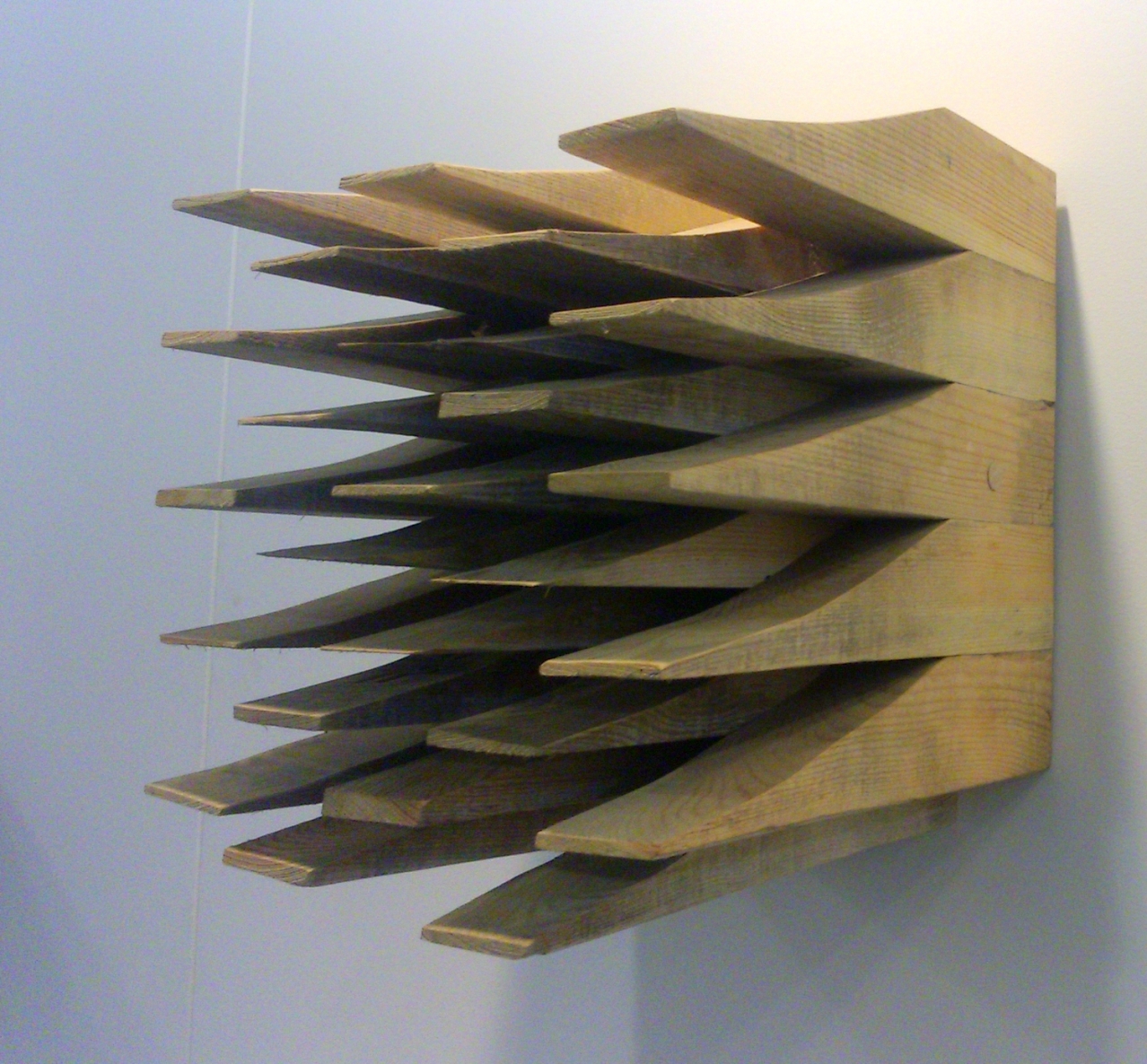 Light metaphysics No. 2, 2019, wood, 31x25x28cm, 1/1