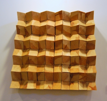 Šviesos metafizika Nr1, 2019, medis, 50x50x9,5cm, 1/1