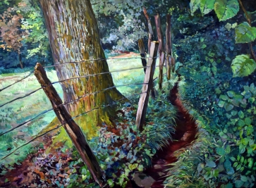 Takas, 2025, drobė, aliejus, 95x130 cm