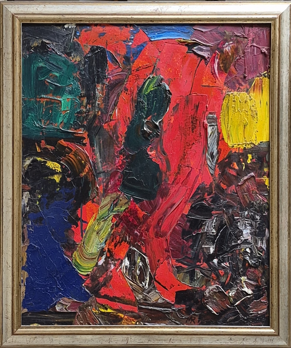 Tapyba,  drobė, aliejus, 60x50 cm, rėmas 68,5x58 cm 