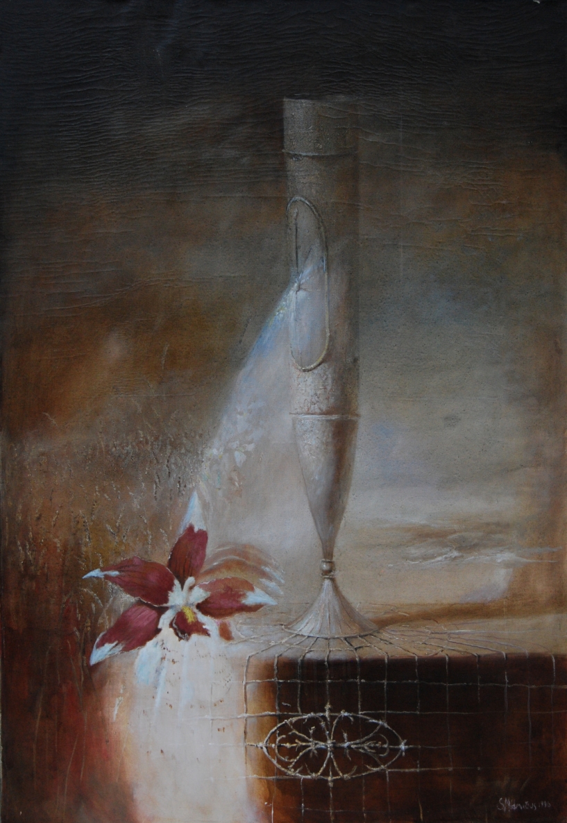 Taurė, 1996, drb. ,al., 100x70cm