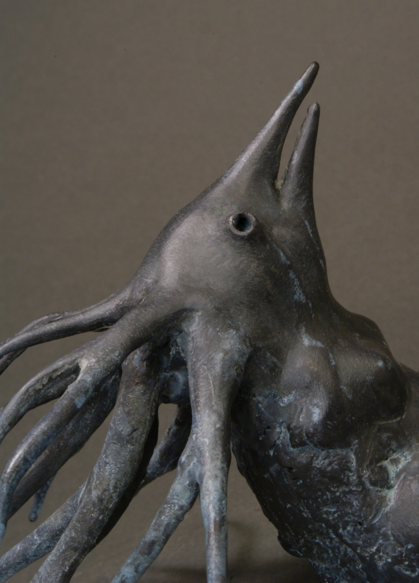 Tebūnie taip,  2023, bronza,  h 7,5x12x11 cm, 1/1