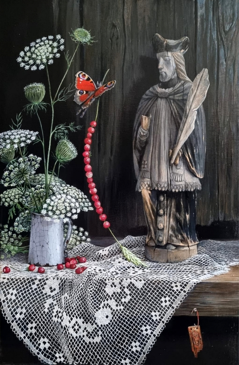 Where the Summers Ran, 2025, canvas, acrylic, 60x40 cm