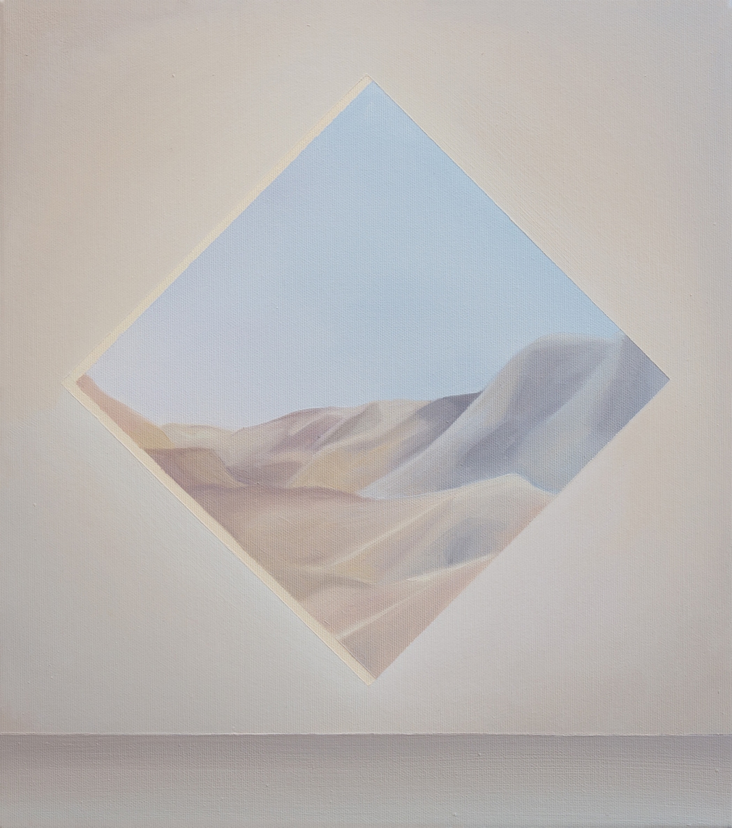 Farther, 2021, canvas, oil, 45x40 cm
