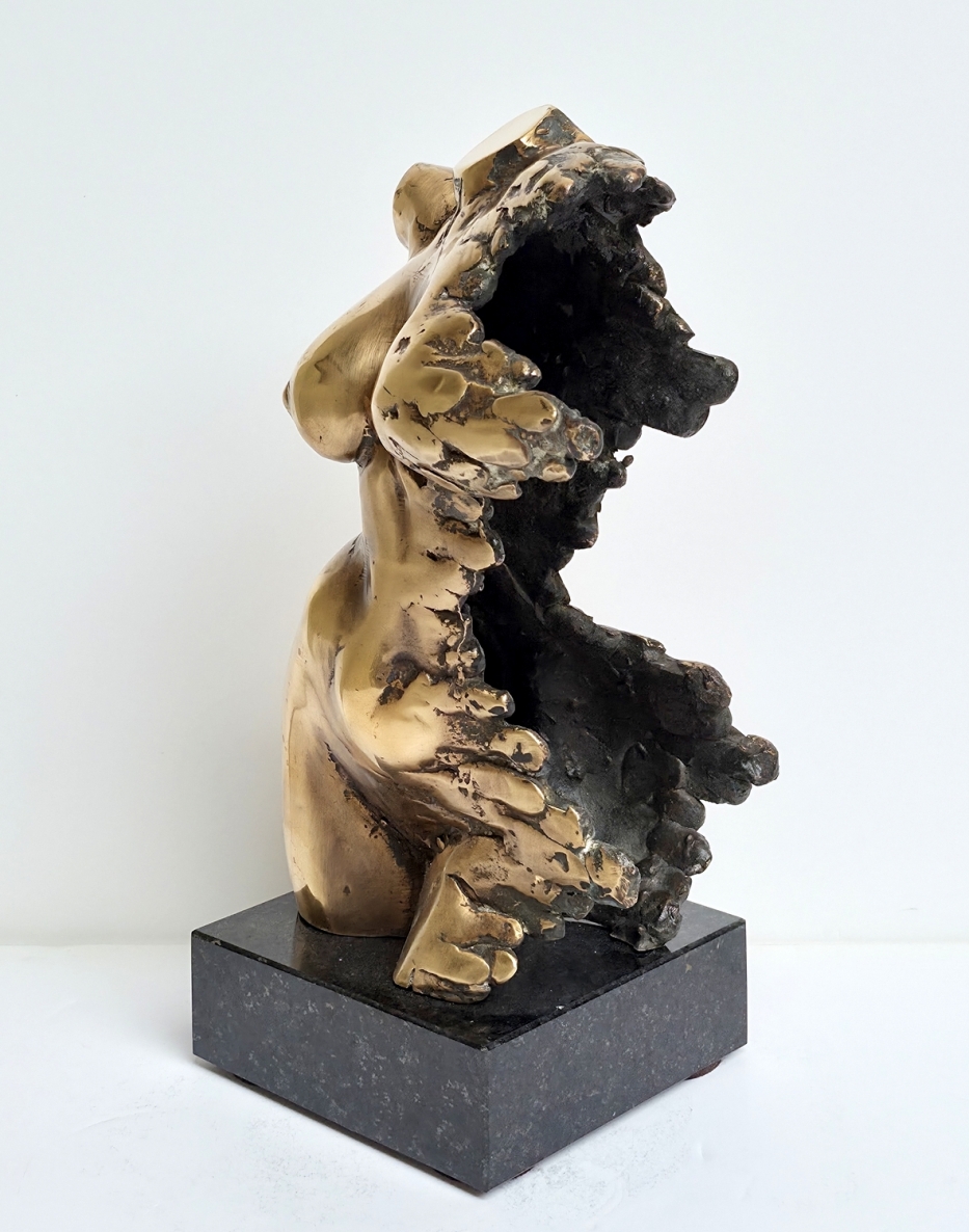 Torso in the Wind, 2026, bronze, granite, h 27.5x16x11 m, 1/1