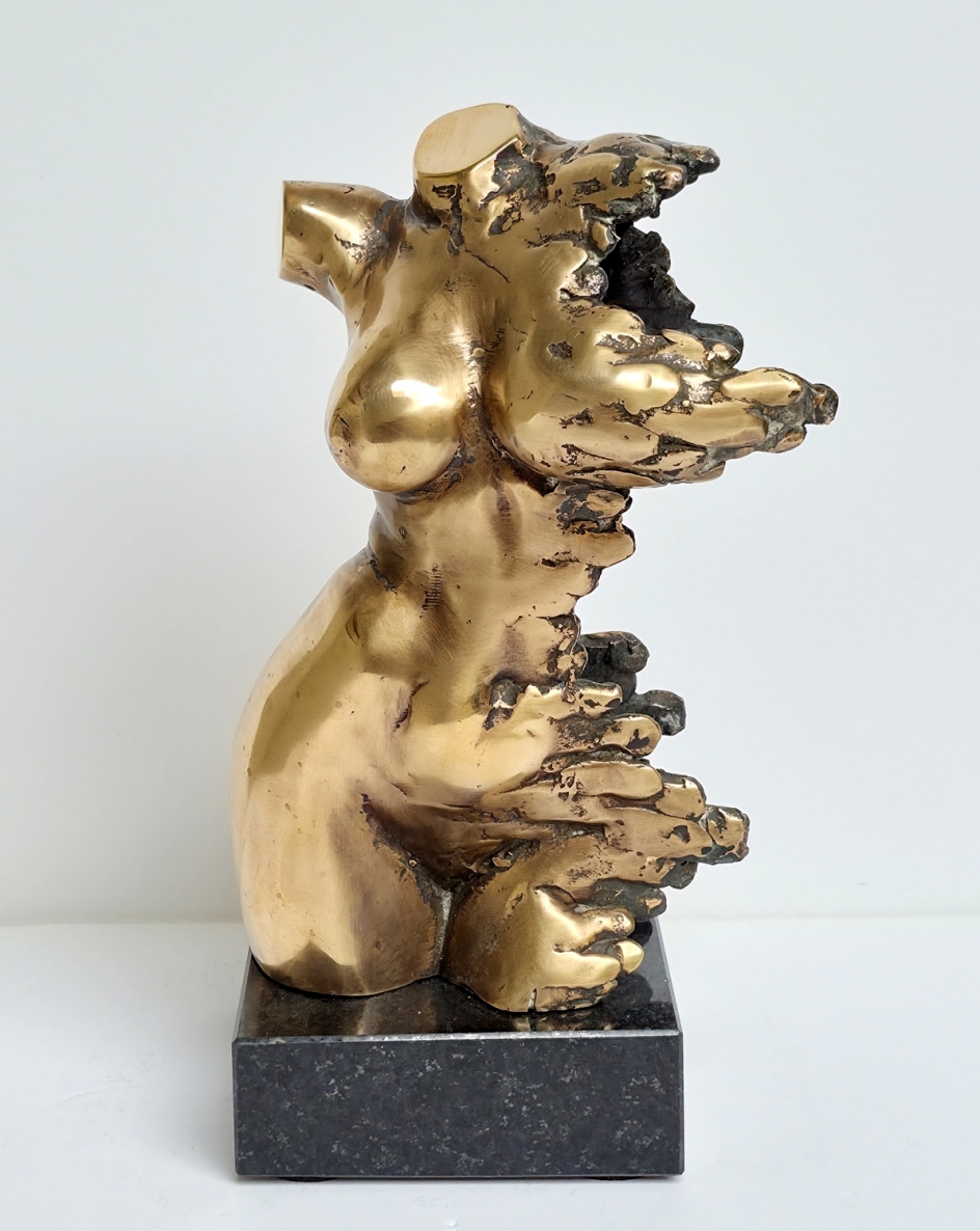 Torso in the Wind, 2026, bronze, granite, h 27.5x16x11 m, 1/1