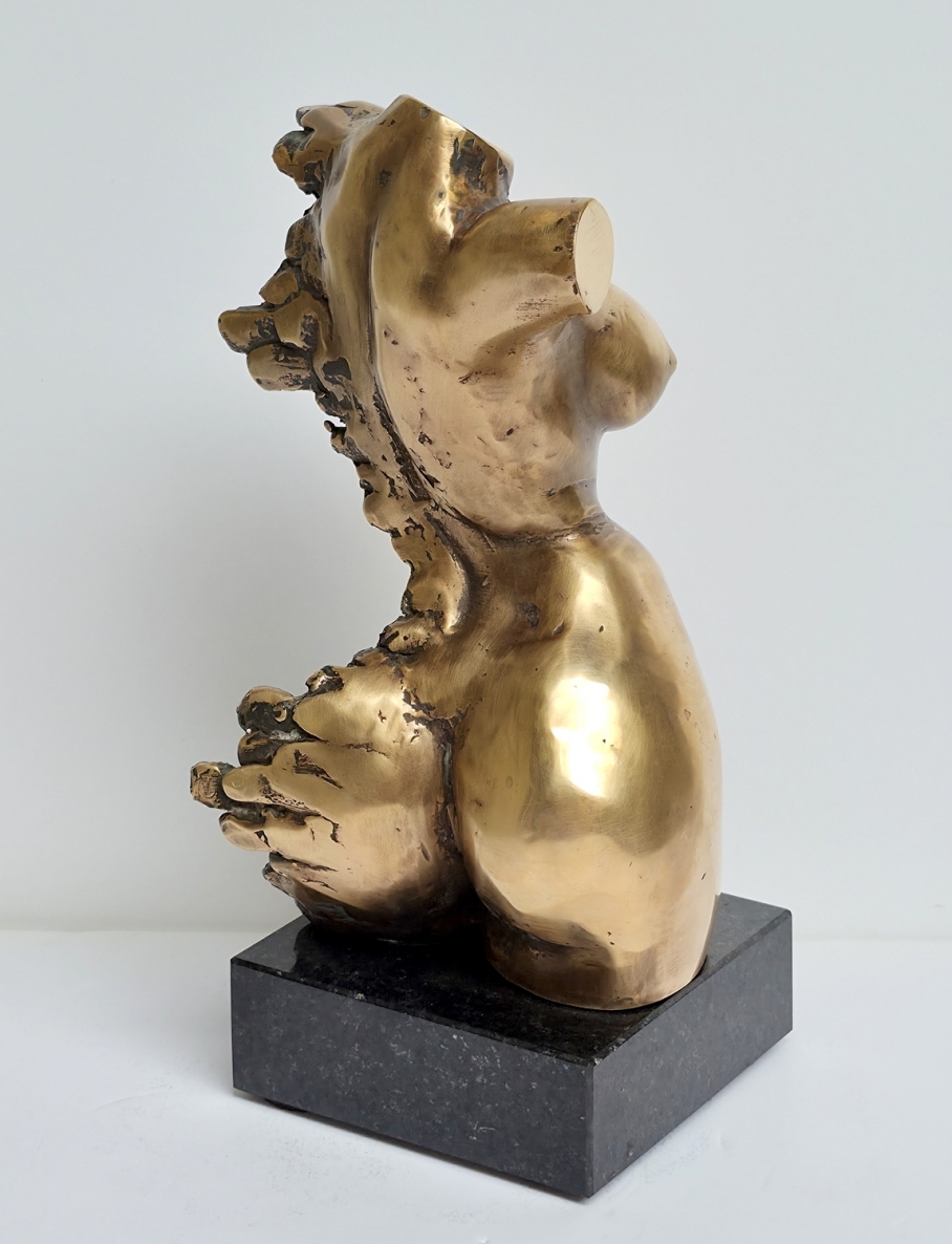 Torso in the Wind, 2026, bronze, granite, h 27.5x16x11 m, 1/1