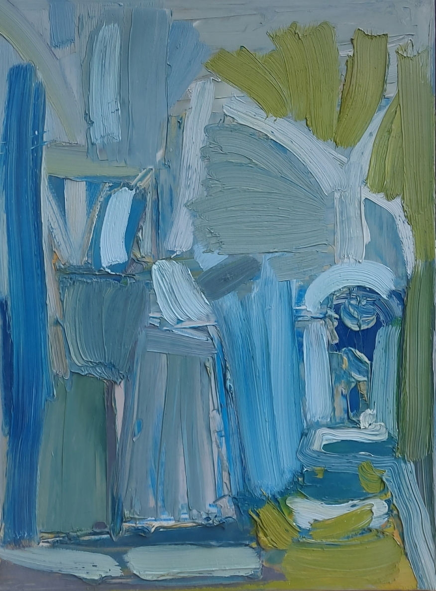 Tyla, 2021, drobė, aliejus, 80x60 cm