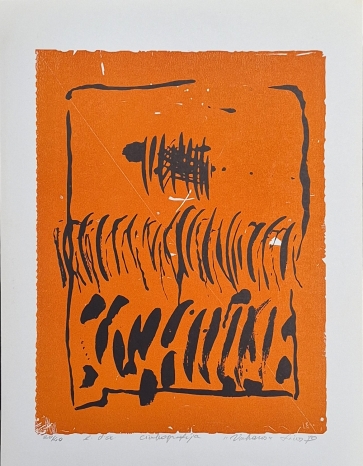 Evening, 1979, e.d.a., zincography, 33x24.5 cm, 20/40