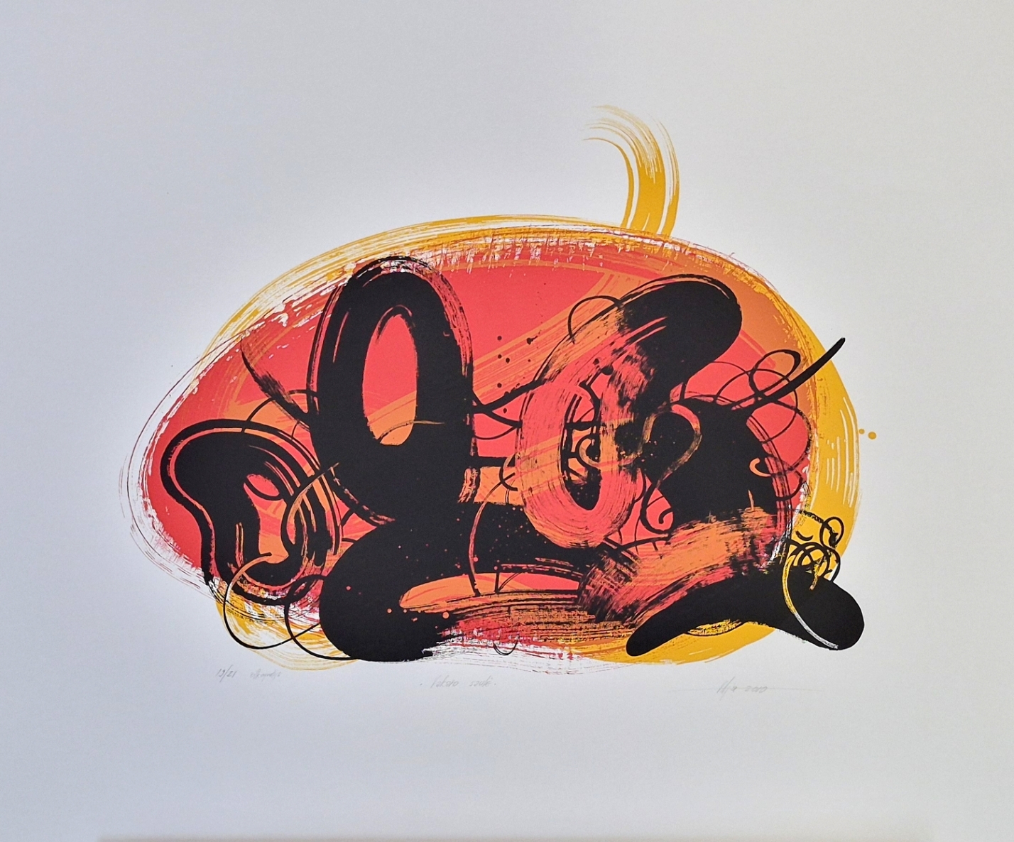 Evening Sun, 2010, screenprint, 40x53 cm, 19/21