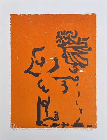 Soul, 1979, e.d.a., zincography, 33x24.5 cm, 9/40