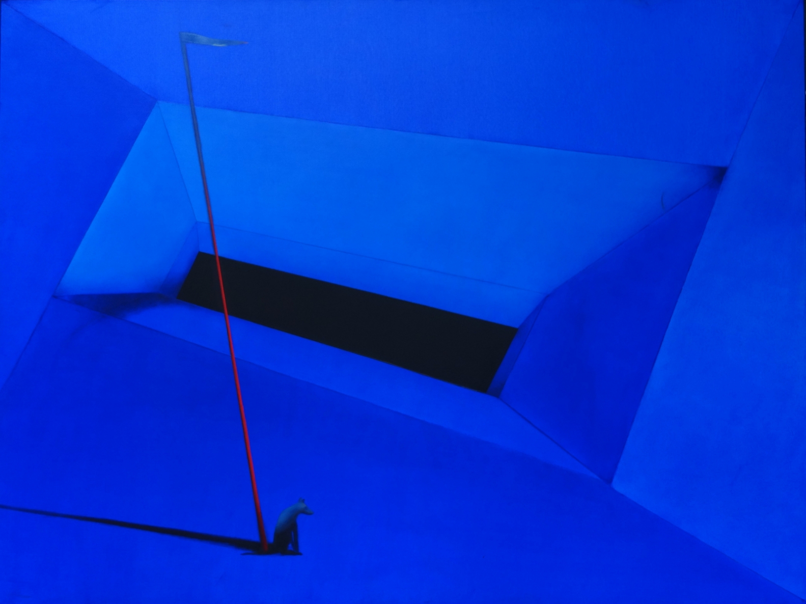 Sargas, 2016, drobė, aliejus, 120x160 cm