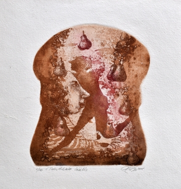 Vidurdienio šešėlis, 2005, ofortas, 22x18cm