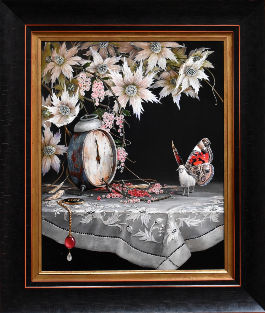 Midnight, 2025, canvas, acrylic, 50 x40 cm