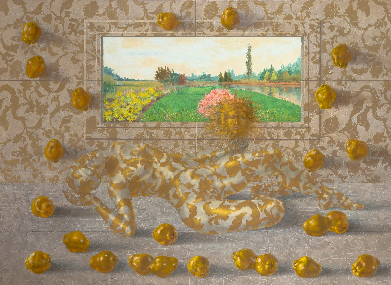 Vienatvės transformacijos, 2019, drobė, aliejus, 140x190 cm