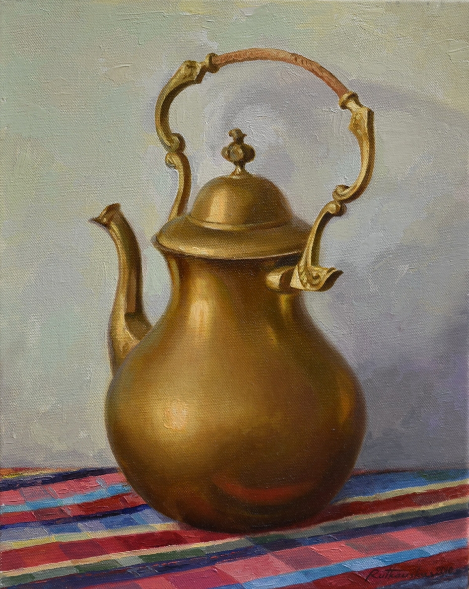 Kettle, 2010, canvas, oil, 41x33 cm