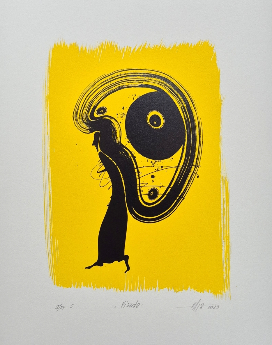 Always, 2023, screen print, 32x24 cm, 18/25
