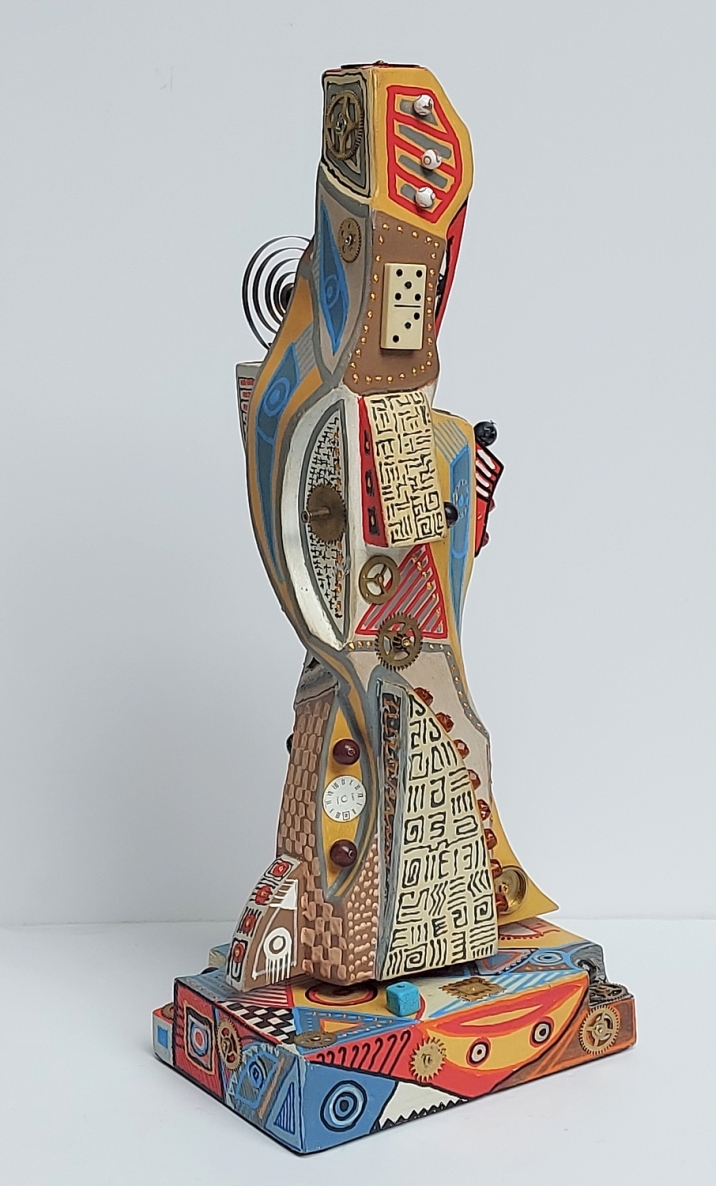 Žaidimas, 2024, mišri technika, h 46x13,5x19,5 cm, 1/1