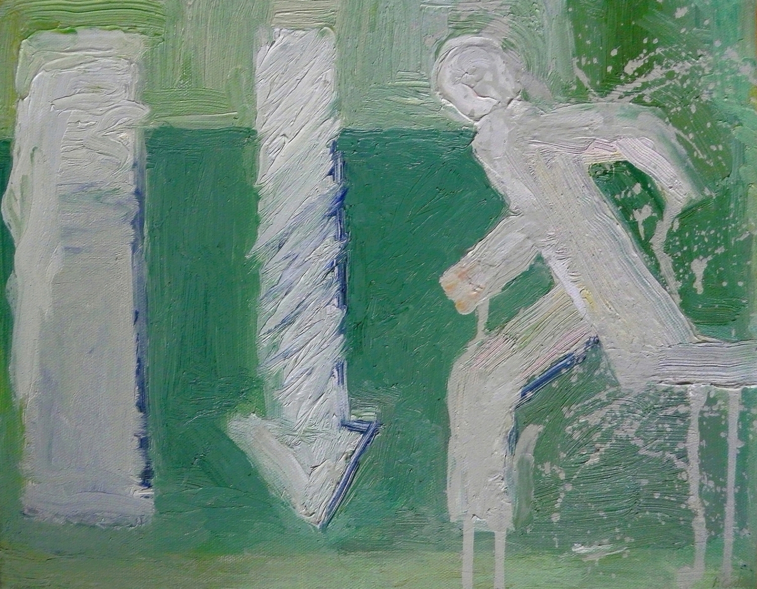 Ženklas # 8, 2010 drb., al., 40x30 cm