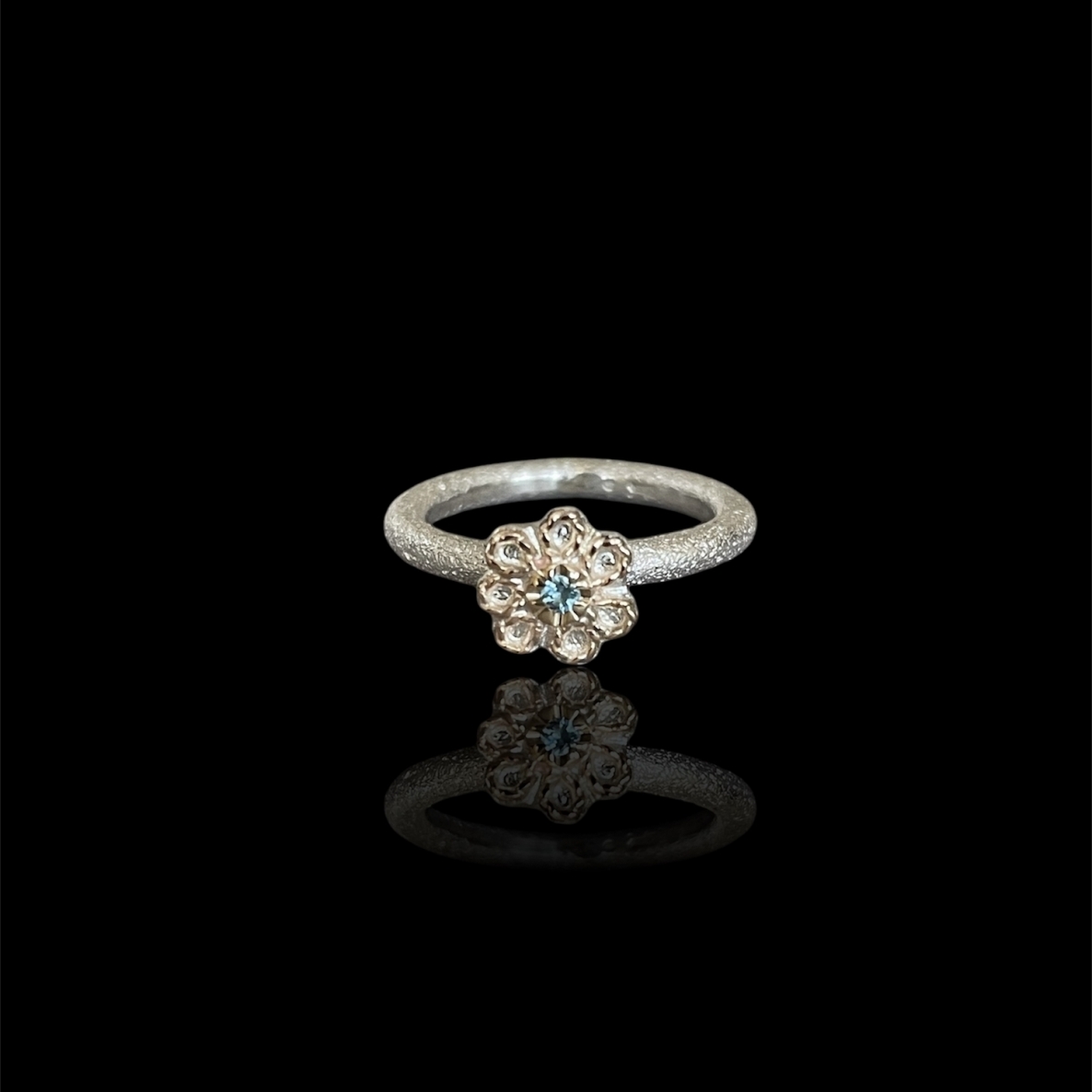 Ring, Ag 925, 3.91g, Topaz