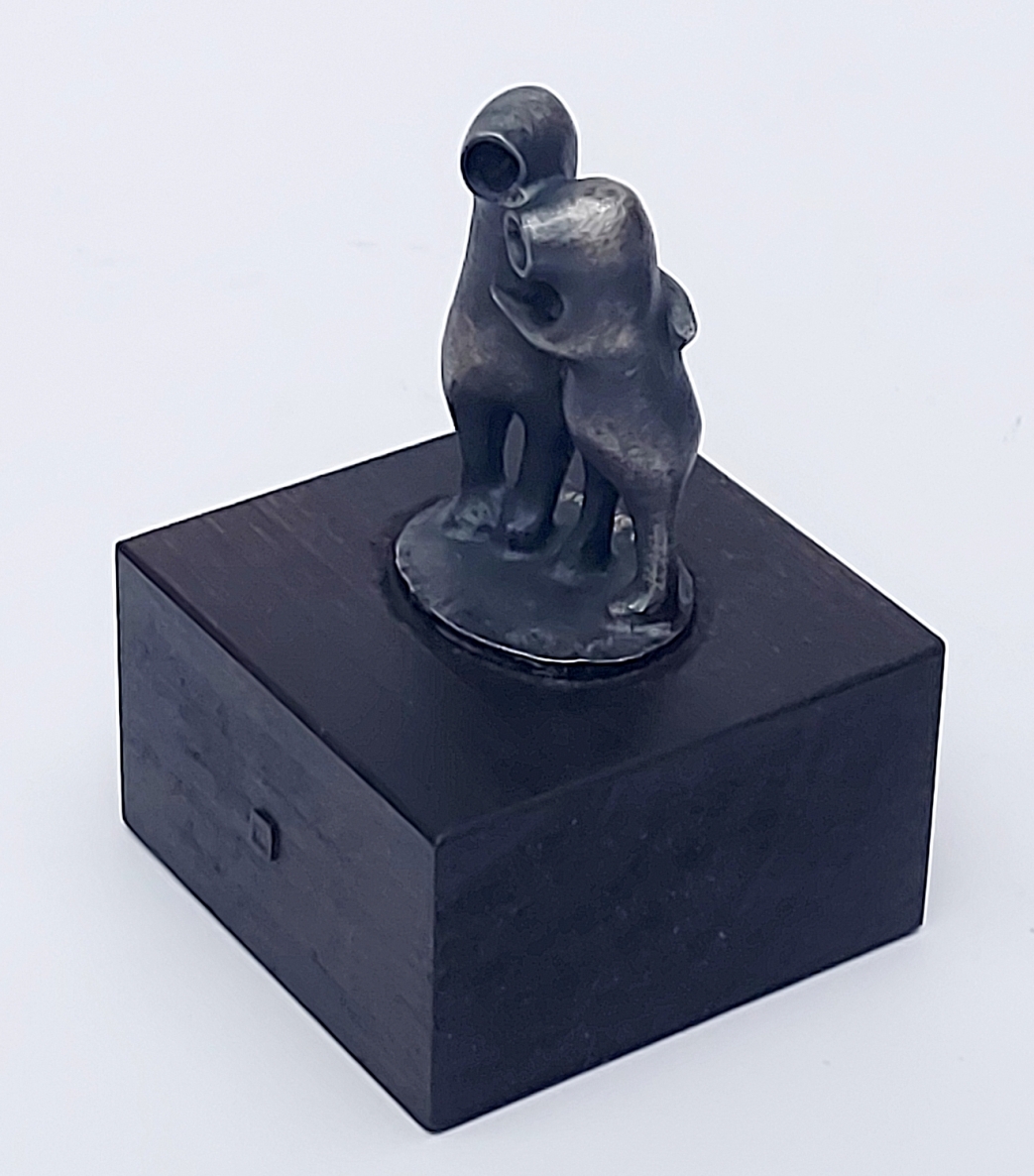 Little People, 2025, bronze, wood, h 7.3x5x5 cm 1/1
